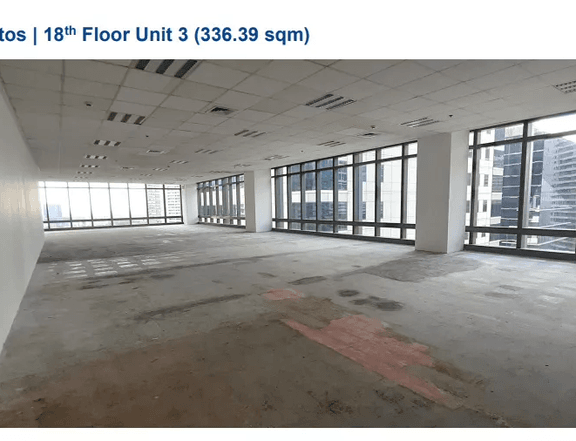 336 sqm Office (Commercial) For Lease in BGC Taguig