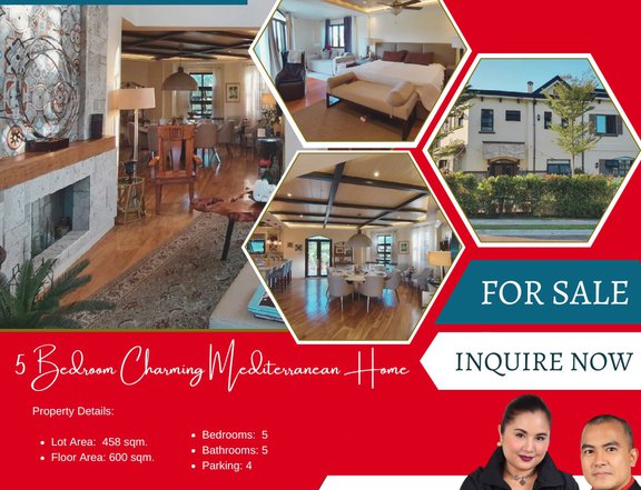 5 Bedroom Mediterranean Home For Sale at Ayala Westgrove Heights