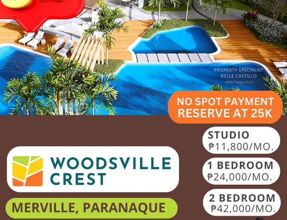 Preselling 1 Bedroom Woodsville Crest Paranaque