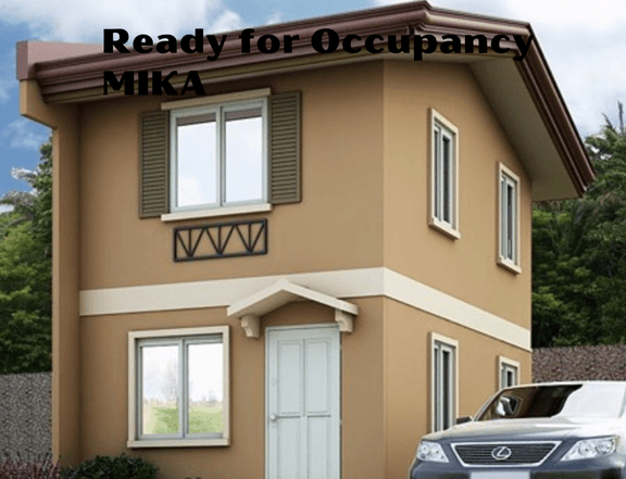 MIKA 2 Bedroom RFO House and Lot for Sale in Camella Subic