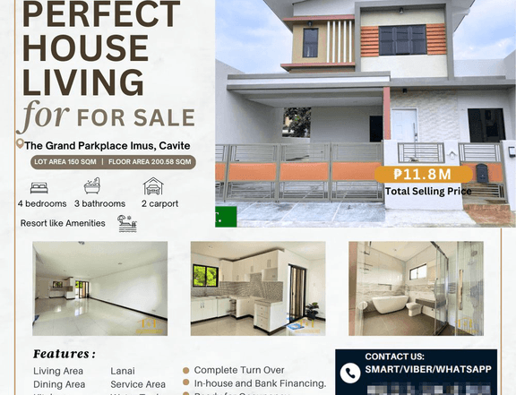 HOUSE AND LOT FOR SALE IN IMUS CAVITE