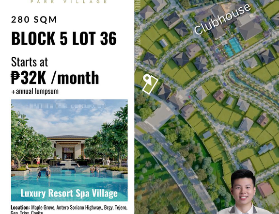 Maple Grove Park Village 280 sqm Luxury Residential Lot For Sale