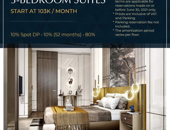 Luxury Pre-selling 3 Bedroom at The Velaris Residences