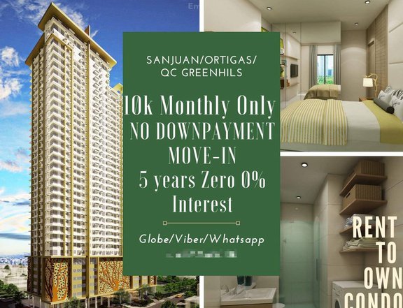 QC NO DP 1BR Cheapest 10k Monthly RENT TO OWN MANGO TREE SANJUAN CUBAO