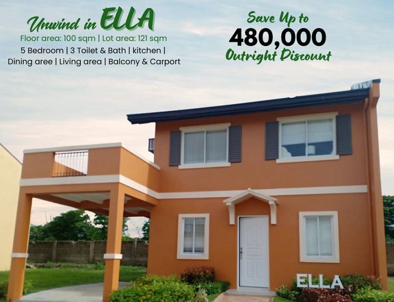 Preselling Ella 5 Bedroom House and lot in Santiago City