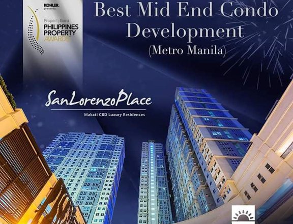 Rent to Own RFO 1 Bedroom Condominium Unit in San Lorenzo Place in Makati