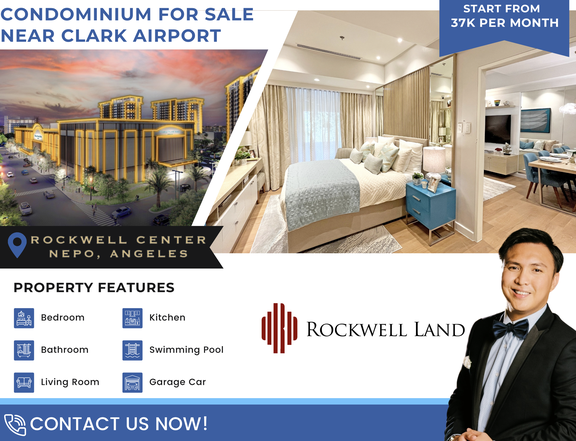 For Sale: Spacious Studio in The BenCab Rockwell Center in Nepo, Angeles