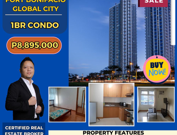 1BR Condominium For Sale in Bonifacio Global City Taguig