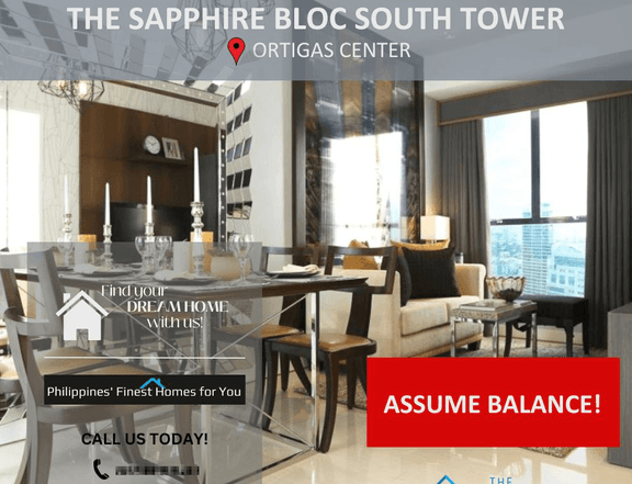 Pre-selling 1BR Condo Unit at The Sapphire Bloc South Tower for Sale