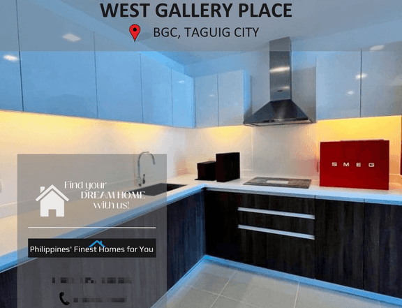 1BR Condo Unit at West Gallery Place BGC for Sale