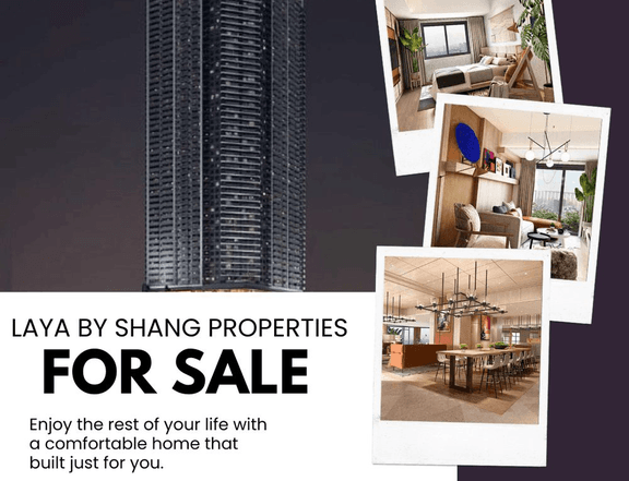 Laya by Shang Residences 38.48 sqm 1-BR SMALL Condo For Sale in Pasig
