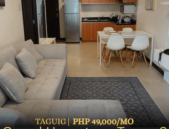 For Lease: Furnished 1BR at Grand Hamptons Tower 2, BGC