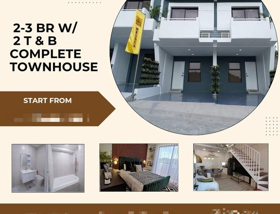 Complete 3br & 2 t & b Townhouse in Binangonan, Rizal