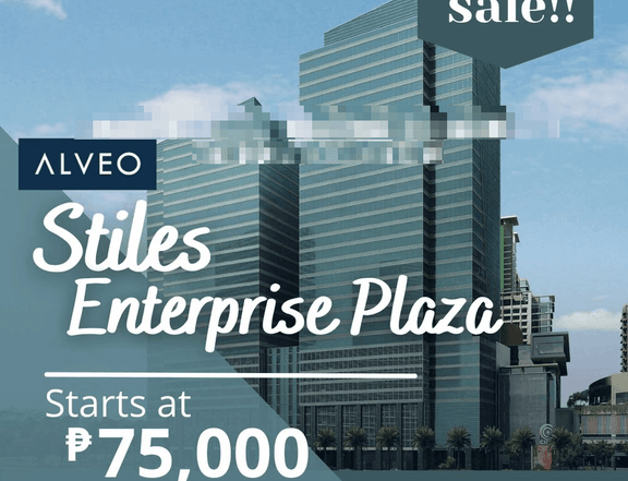 For Sale Makati Office The Stiles Enterprise Plaza East in Circuit