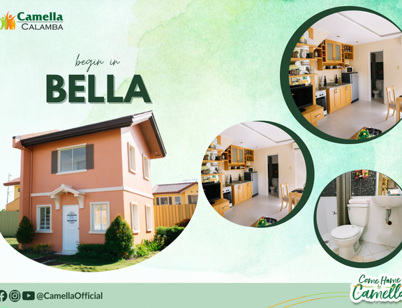 AFFORDABLE 3-BR HOUSE AND LOT IN CALAMBA LAGUNA-BELLA