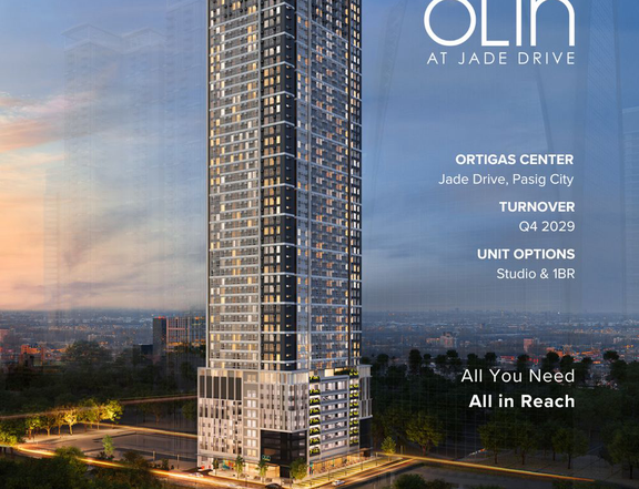 BEST DEAL Condo for Sale in Pasig City Olin at Jade Drive by Ortigas