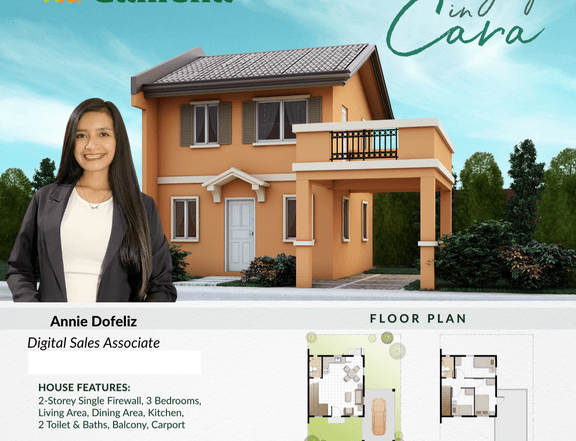 CARA 3-BR HOUSE AND LOT FOR SALE IN BACOLOD CITY