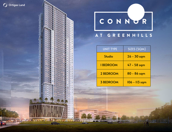 Connor at Greenhills 1BR Residential Condominium For Sale