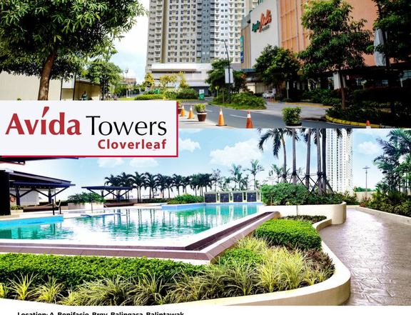Avida Cloverleaf Studio Condo For Sale in Quezon City Metro Manila