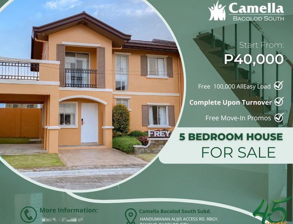PRE SELLING Freya Unit Available in Brgy. Tangub, Bacolod City