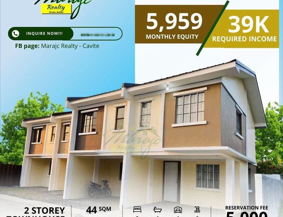 Istana Tanza Phase C | 2-bedroom Townhouse For Sale thru Pag-IBIG