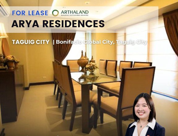 FOR RENT: Arya Residences 3BR Unit , BGC (Direct Tenants Only)  Taguig - West East Gallery