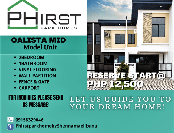 PRE SELLING HOUSE AND LOT IN PALO CALAMBA MANILA