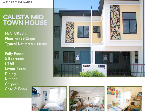 2-bedroom Preselling Townhouse For Sale in Naic Cavite