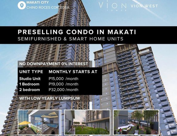 Preselling Condo in Makati for Sale - Vion West by Megaworld