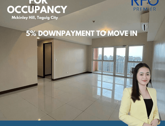 3 bedroom with balcony condo for sale in BGC ready for occupancy