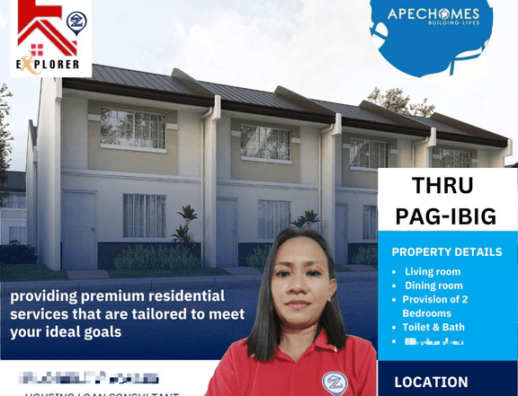 PRE SELLING TOWNHOUSE by APEC HOMES