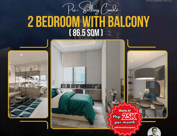 Best 2 Bedroom with Balcony (86.5 sqm)