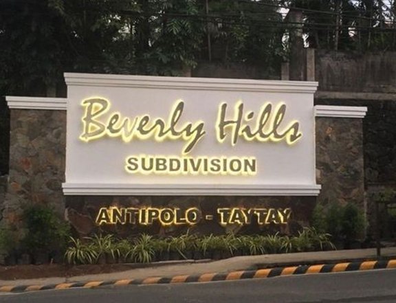 1,500 sqm Lot for Sale in Beverly Hills Taytay Rizal