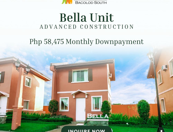 2-Bedroom House For Sale in Bacolod (CAMELLA BACOLOD SOUTH)