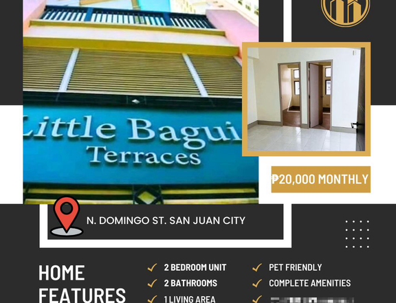 2 BEDROOM READY FOR OCCUPANCY|PAG-IBIG|BANK FINANCE|NEAR GREENHILLS|CUBAO|ORTIGAS