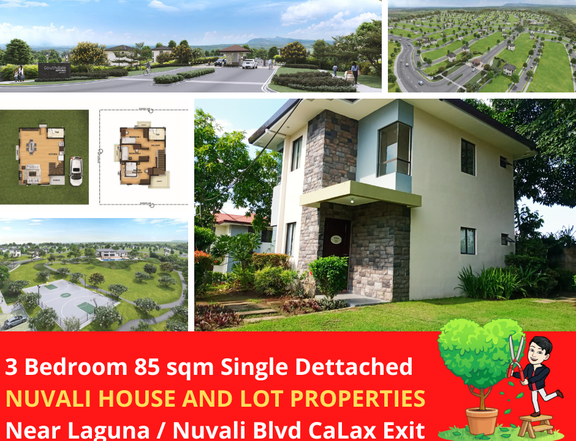 3-bedroom Single Detached House For Sale in Nuvali Properties Laguna