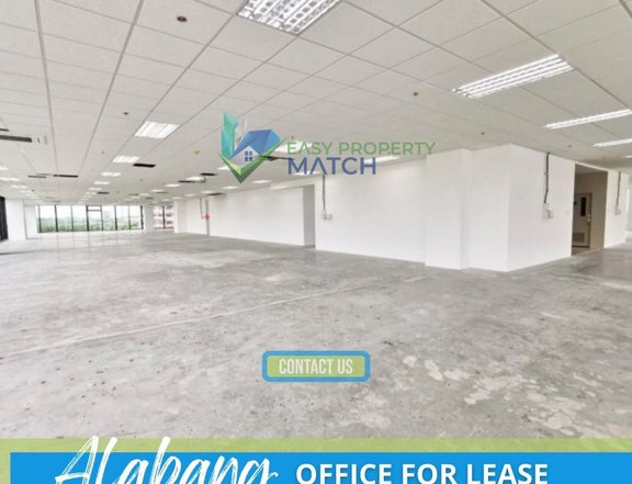 1500 sqm Alabang Office space for Rent Lease Grade A Building