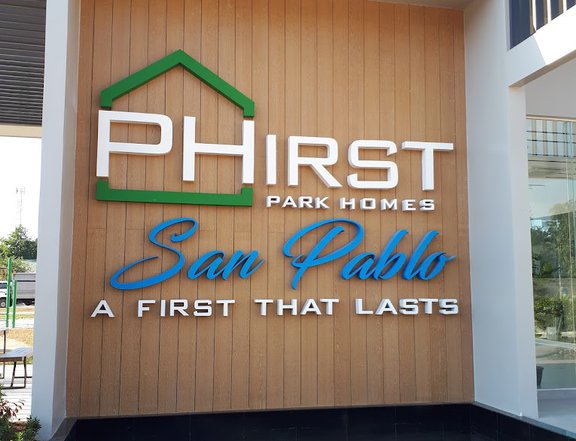 AFFORDABLE HOUSE AND LOT FOR SALE IN PHIRST PARK HOMES SAN PABLO LAGUNA WITH 2 BED ROOM