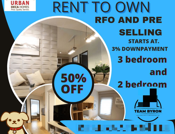 42.07 sqm 3-bedroom Condo For Sale in Ortigas Pasig Metro Manila