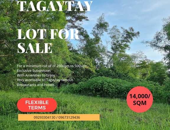 Tagaytay Premium Lot  - Affordable Price
