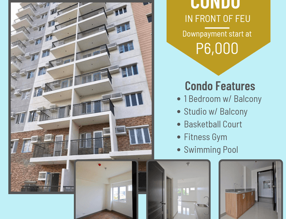 PET FRIENDLY 30.40 sqm 1BR IN CAVITE (in front of FEU CAVITE)