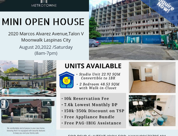 Affordable preselling unit tru PAGIBIG FINANCING INQUIRE NOW!RSVP NOW!
