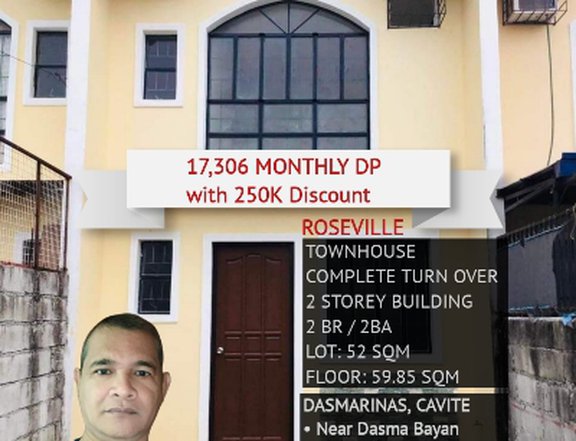 2Bedroom Townhouse in Dasmarinas Cavite 5mins to Dasma Bayan