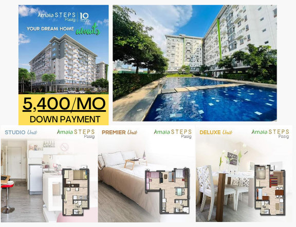 40.56 sqm 2-bedroom Office Condominium For Sale in Pasig Metro Manila