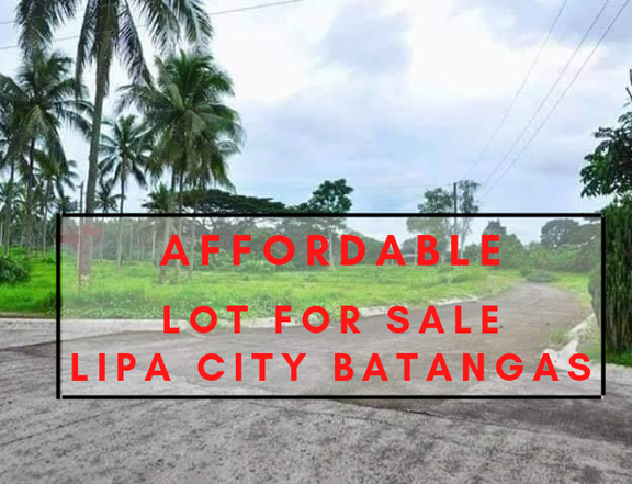 132sqm AFFORDABLE LOT FOR SALE IN LIPA BATANGAS