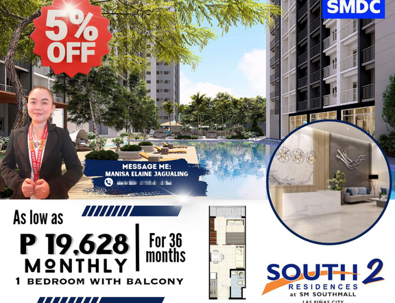 25.13 sqm 1-bedroom Condo For Sale in Las Pinas Metro Manila