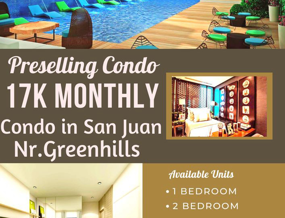 42.00 sqm 1-bedroom Condo For Sale in San Juan Metro Manila