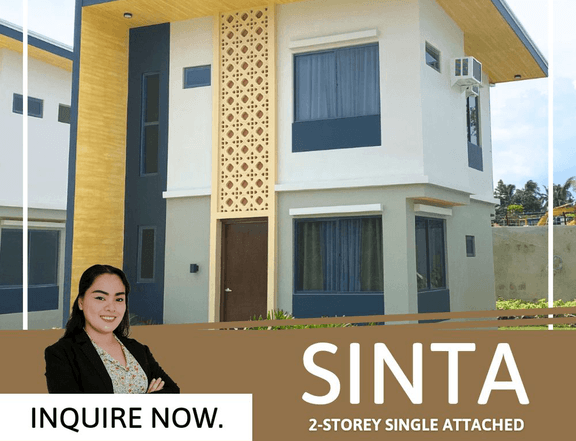 SINTA - 3-Bedroom Single Attached House For Sale in Lipa Batangas