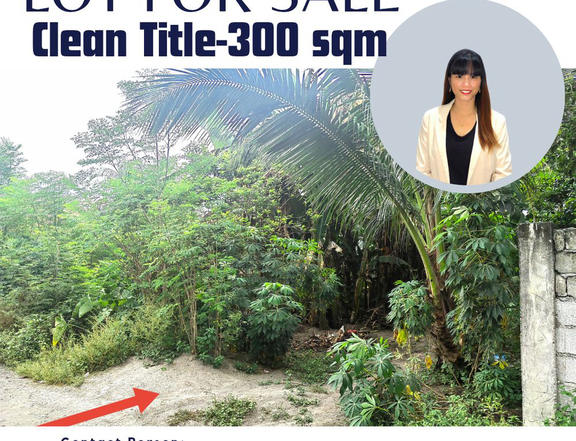 300 sqm Residential Lot (CLEAN TITLE) in General Santos (Dadiangas)