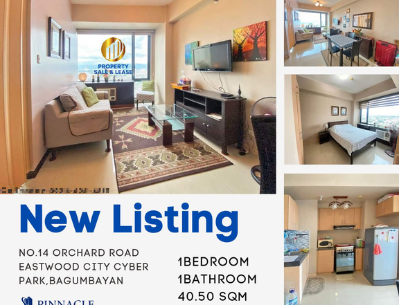 41Sqm 1bedroom unit for rent in One Central Libis